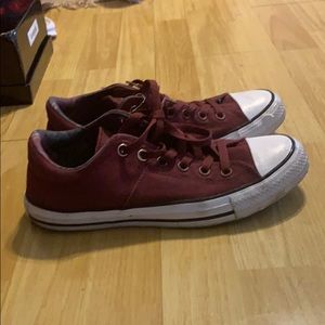Maroon All-Star Converse
